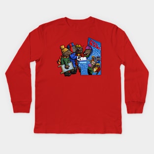 Emmet Otter's Arcade Christmas Kids Long Sleeve T-Shirt